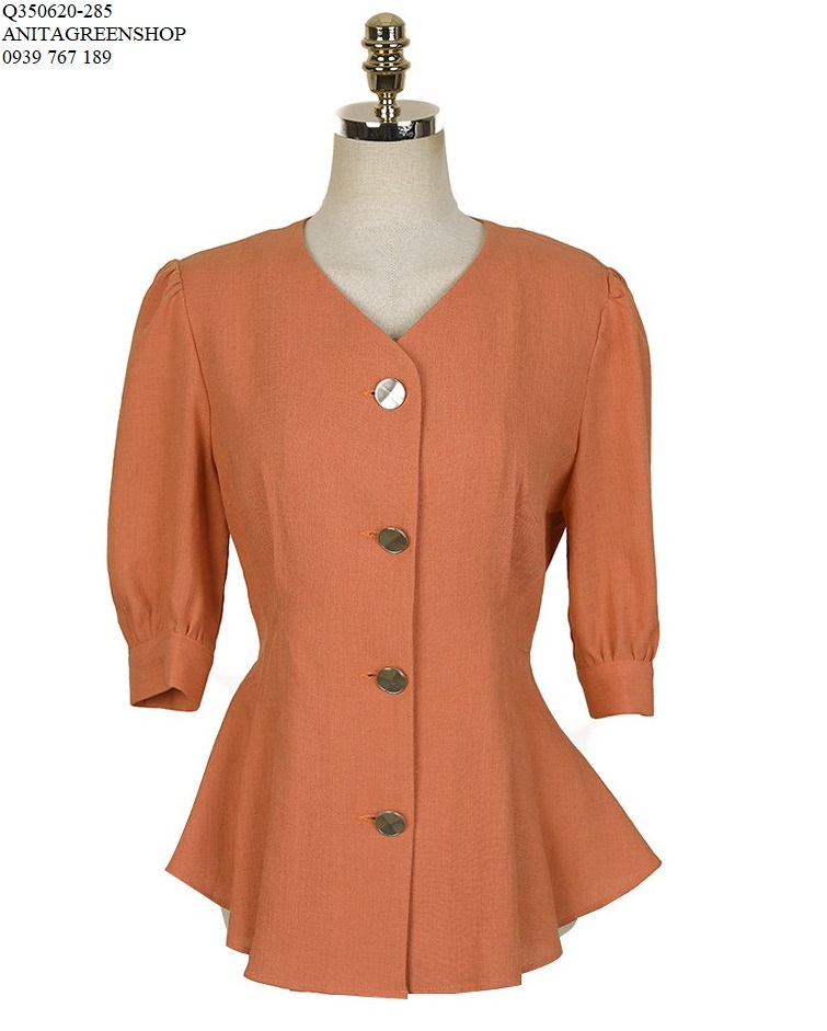 Q350620 ÁO KIỂU PEPLUM