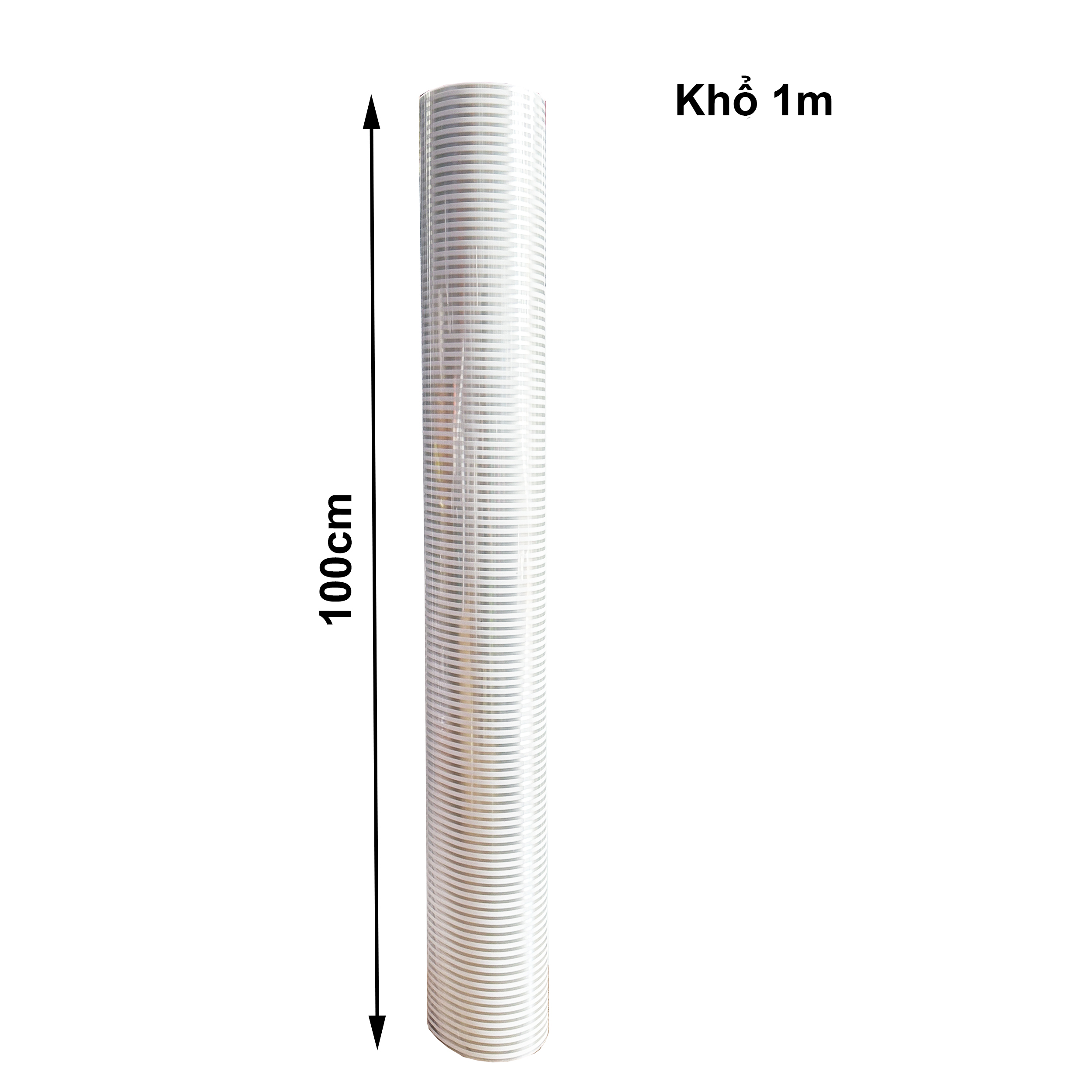 Decal dán kính khổ 1 mét sẵn keo