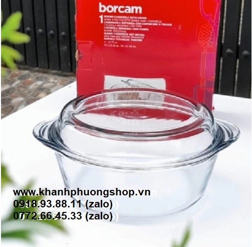 [HCM]thố thủy tinh có nắp - thố thủy tinh