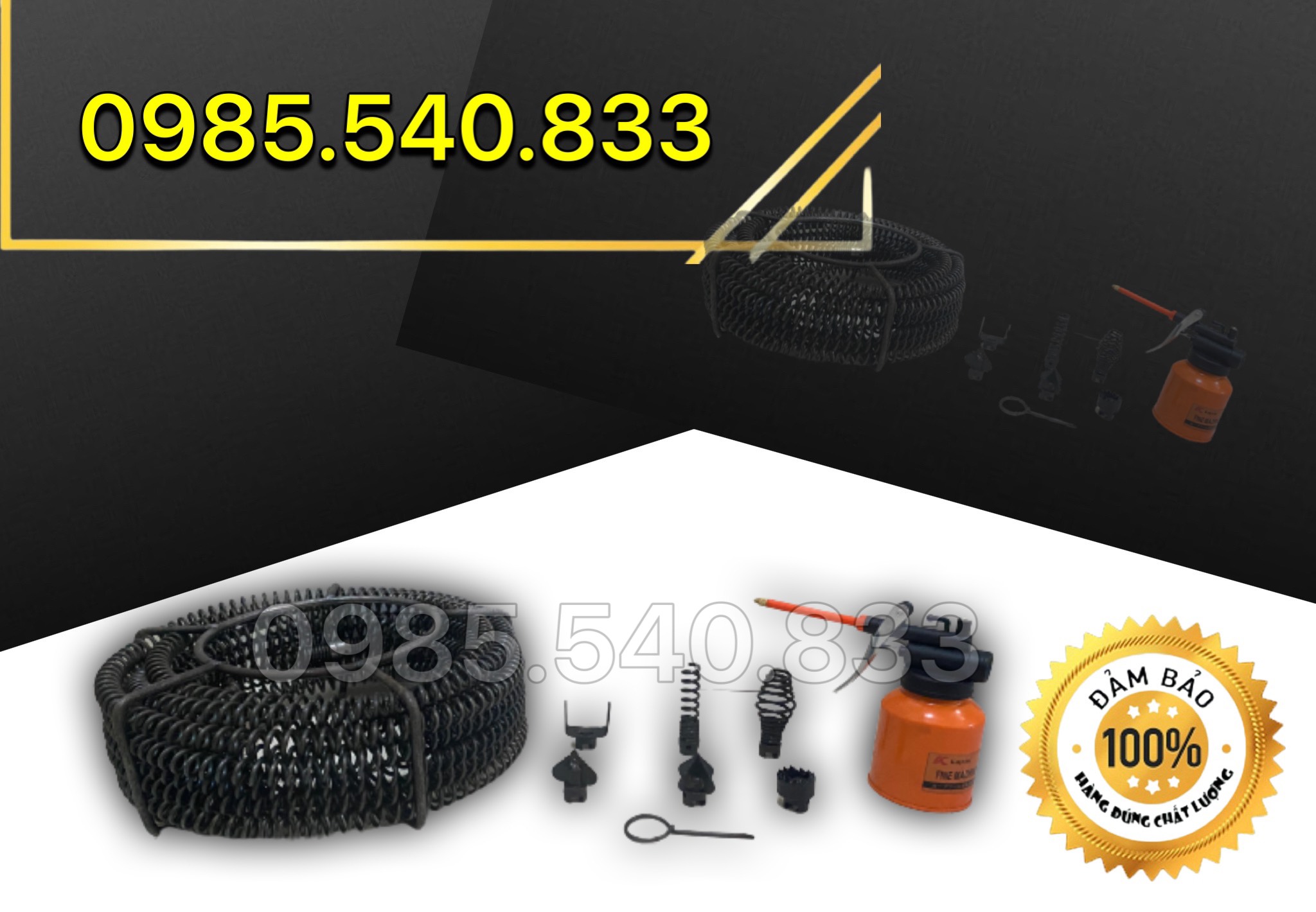 Máy thông tắc cống GQ80 công suất 550w ( chuyên dùng cho hộ gia đình nhỏ, thông tối đa 25m đường ống,...)