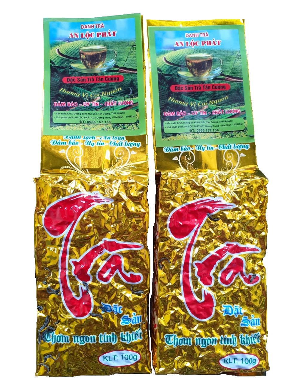 [HCM]Trà Thái Nguyên An Lộc Phát 100g
