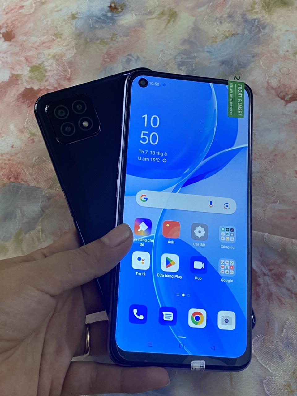 [ giảmthêm 300k phí.sàn] Điện thoại 0PP0 A73 5G Ram 8GB/ 256GB Fullbox 2 Sim