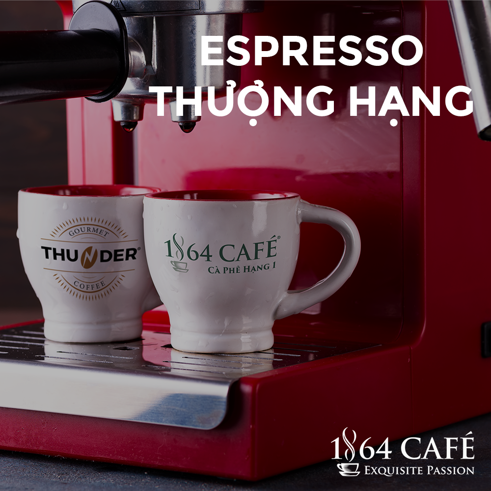220g Cà Phê Hạt Thunder No.8 - 1864 CAFÉ