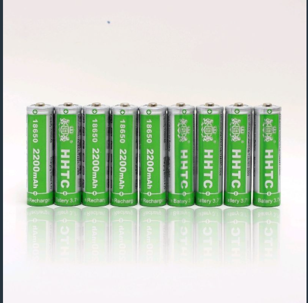 Bộ 2 pin sạc 3.7V 18650