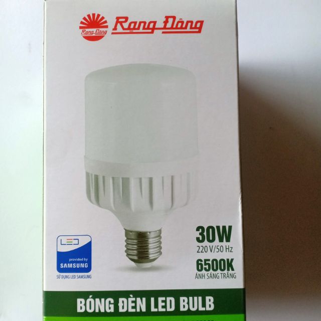 [HCM]Bóng Led Trụ 30W Rạng Đông - Xài Chip Led Samsung