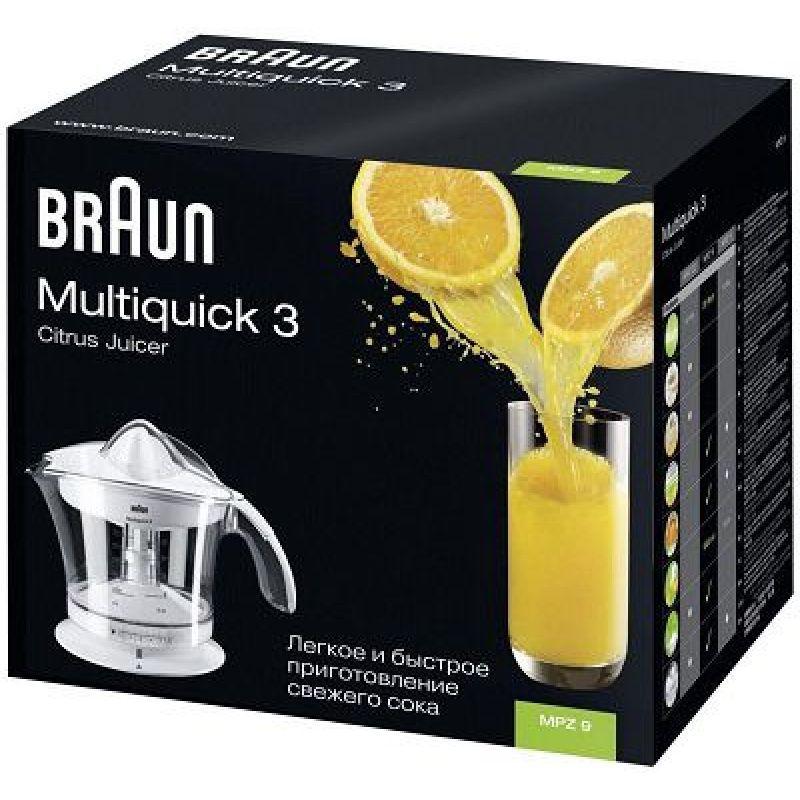 MÁY VẮT CAM BRAUN MPZ9