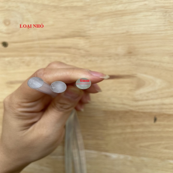 [ 3 CÂY ] KEO NẾN LOẠI TỐT TRONG SUỐT, sử dụng cho súng bắn keo - TH 833.834