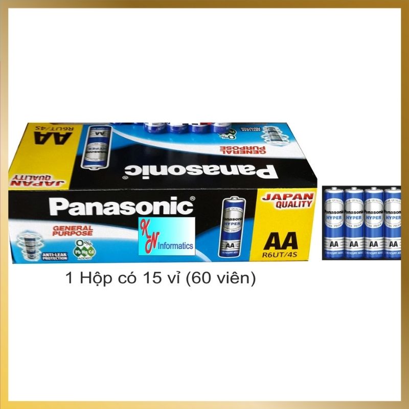 Pin AA 1,5V Panasonic R6UT/4S