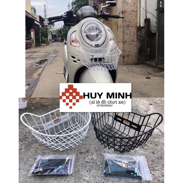 Rổ xe gắn xe scoopy - hàng cao cấp chất lượng