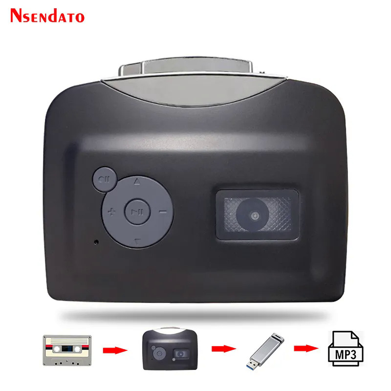 Ezcap 230 USB Cassette băng máy nghe nhạc băng để MP3 Ghi âm nhạc vào ổ đĩa flash USB Bộ chuyển đổi âm nhạc USB Cassette Máy nghe nhạc