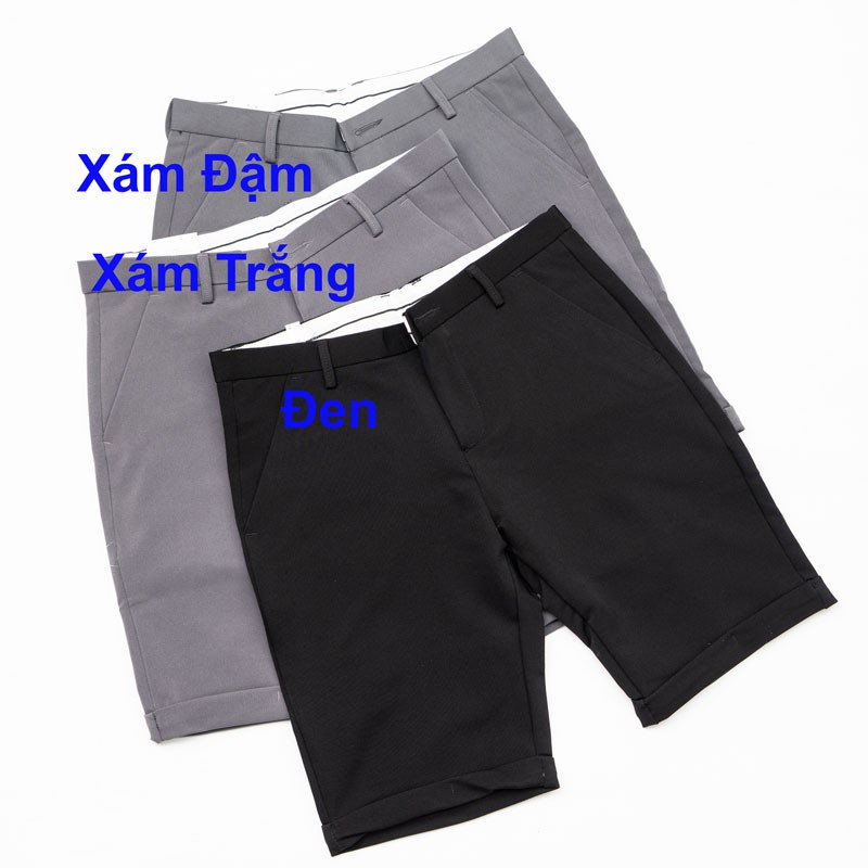 Quần short short lửng nam  MEN SHORT 008 KHA ABERC (Kaki)