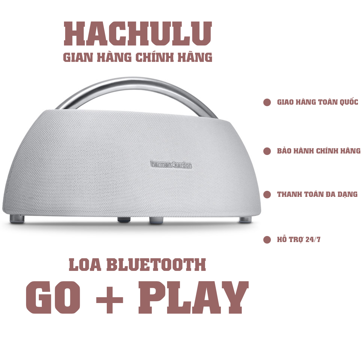 [ Hàng Chính Hãng PGI] Loa Bluetooth HARMAN/ KARDON GO + PLAY MINI Bảo hành 12 tháng