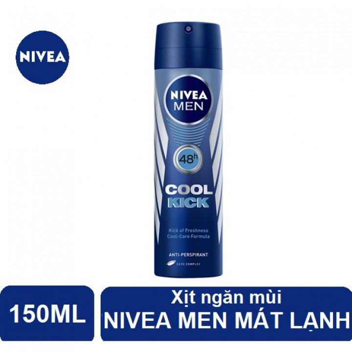 Xịt Ngăn Khử Mùi Nivea Men Mát Lạnh 150ML