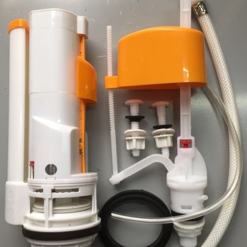 Bộ ruột bồn cầu 2 nút nhấn dùng thay thế cho bàn cầu khối, bồn cầu có két nước liền, giá rẻ npp.