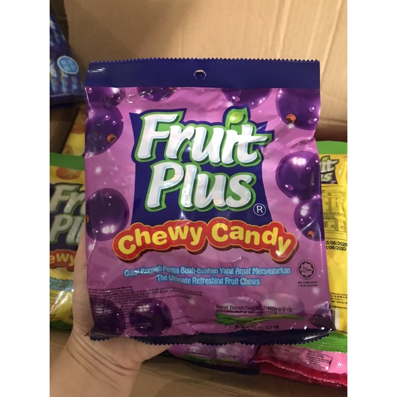 Kẹo Dẻo Trái Cây Fruit Plus Malaysia 150g