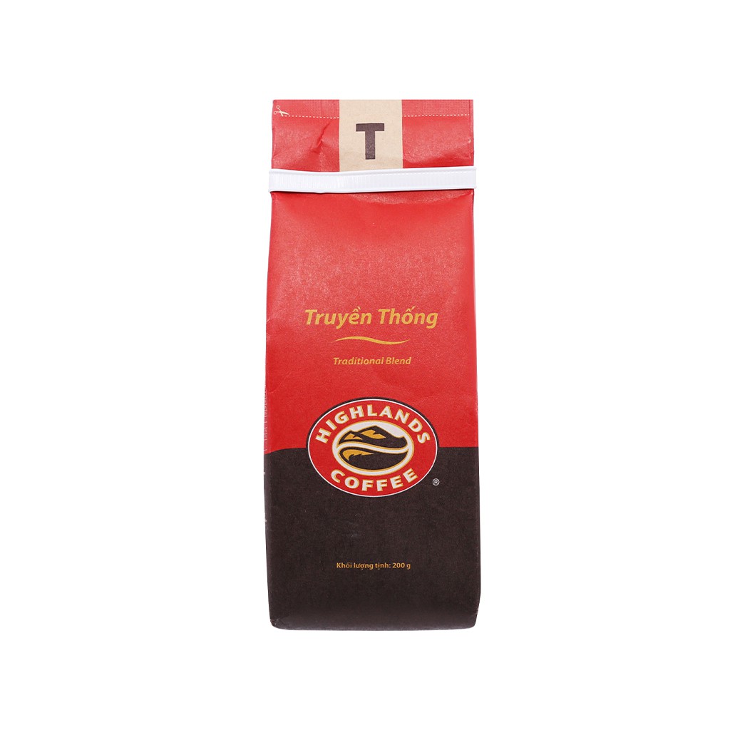 Cà phê Highlands truyền thống túi 200g