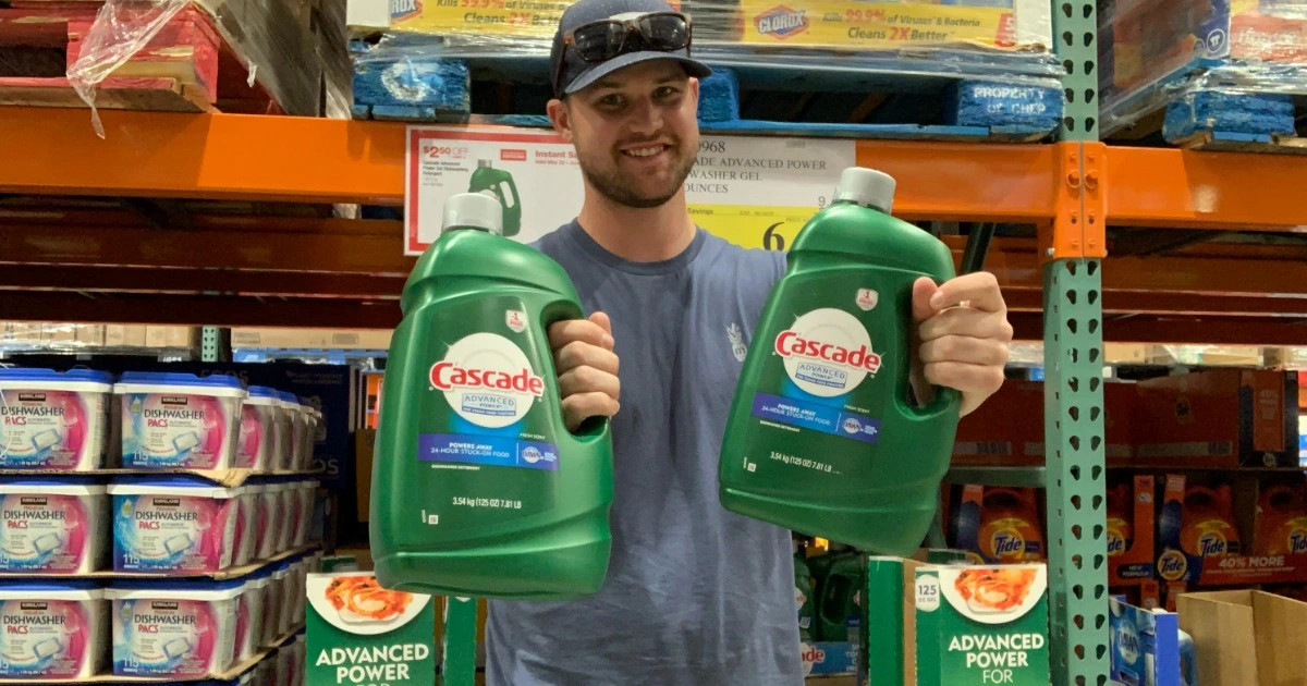 Viên Rửa Chén Nước rửa chén Cascade Complete Patinum Dishwasher Detergent HÀNG MỸ (CHUẨN COSTCO USA)