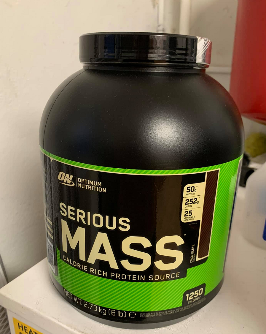 [ CHÍNH HÃNG] Sữa tăng cân Serious Mass 12lbs (Optimum Nutrion) (16 lần dùng)