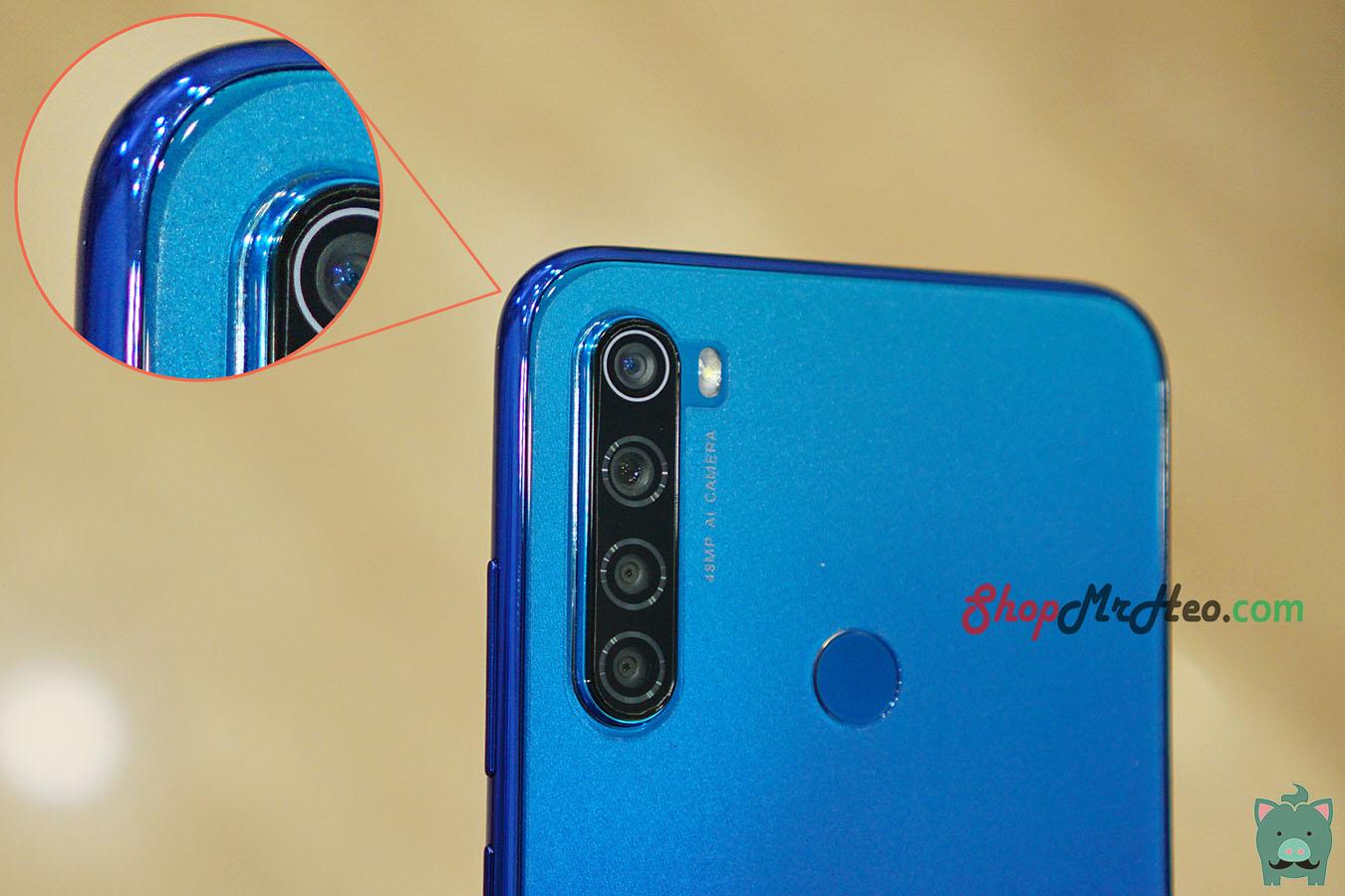 [HCM]Bộ 3 Skin Dán Mặt Sau Lưng Vân 3D Carbon Xiaomi Redmi Note 8