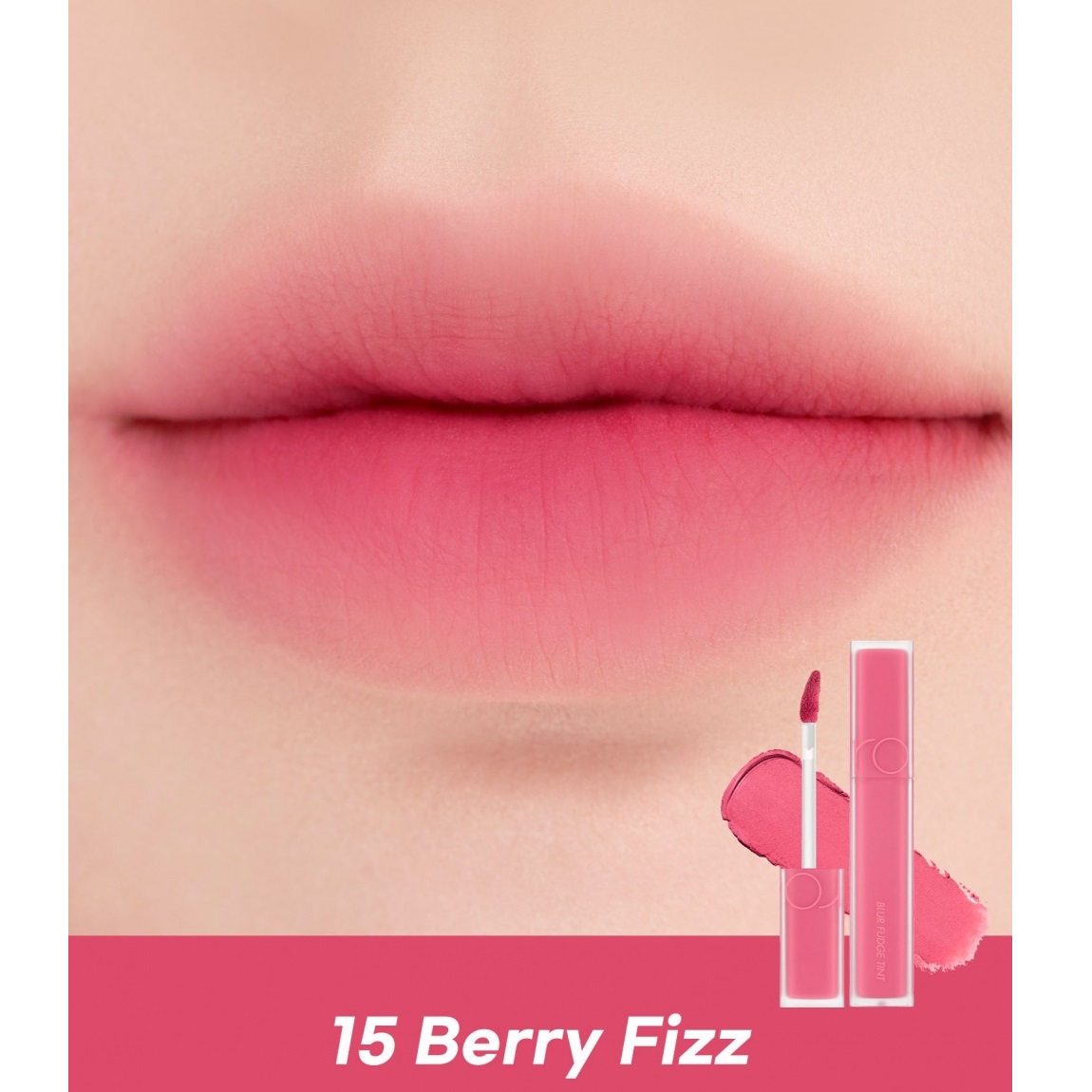Son kem siêu lì, mịn môi hàn quốc romand blur fudge tint 5g