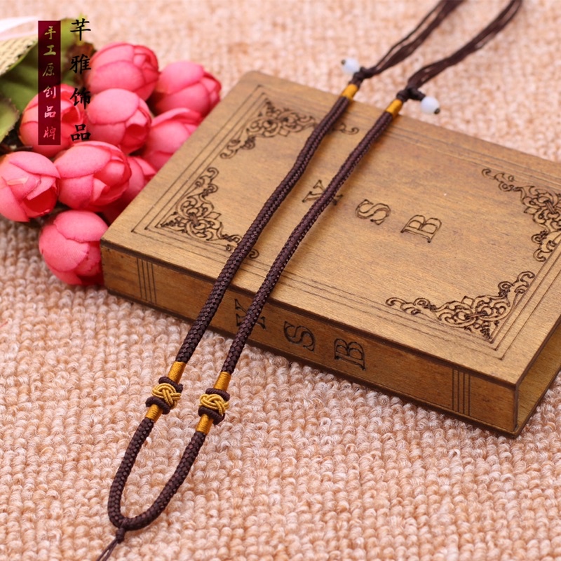 Dây dù đen đốt vàng (1 dây) - MH832