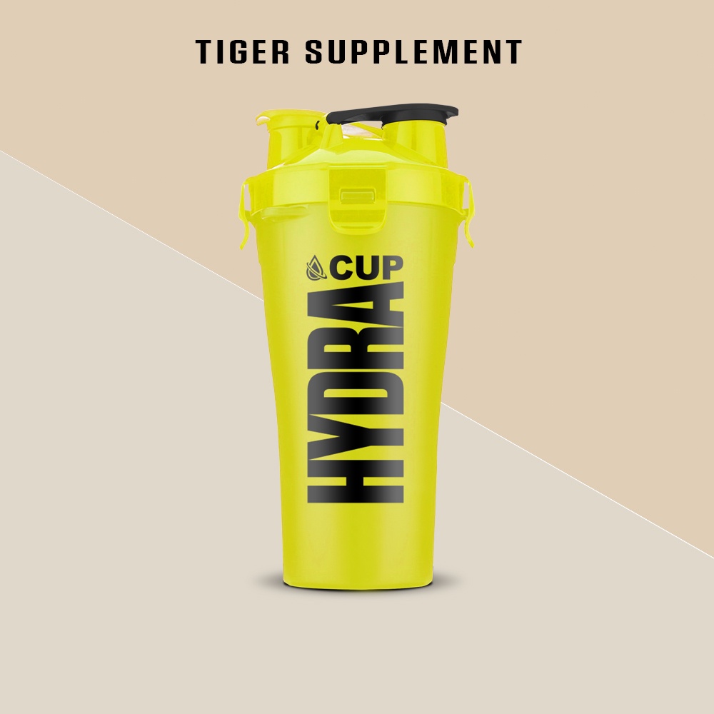 Shaker Bình nước thể thao 2 ngăn Hydracup Dual (700ml) - Lắc bột whey, bcaa