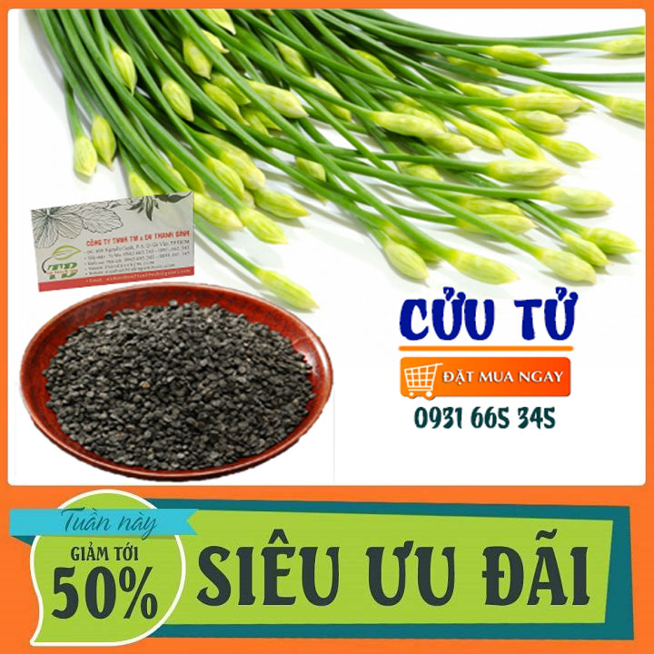 Cửu tử hạt hẹ khô loại 100g - dược liệu thanh bình