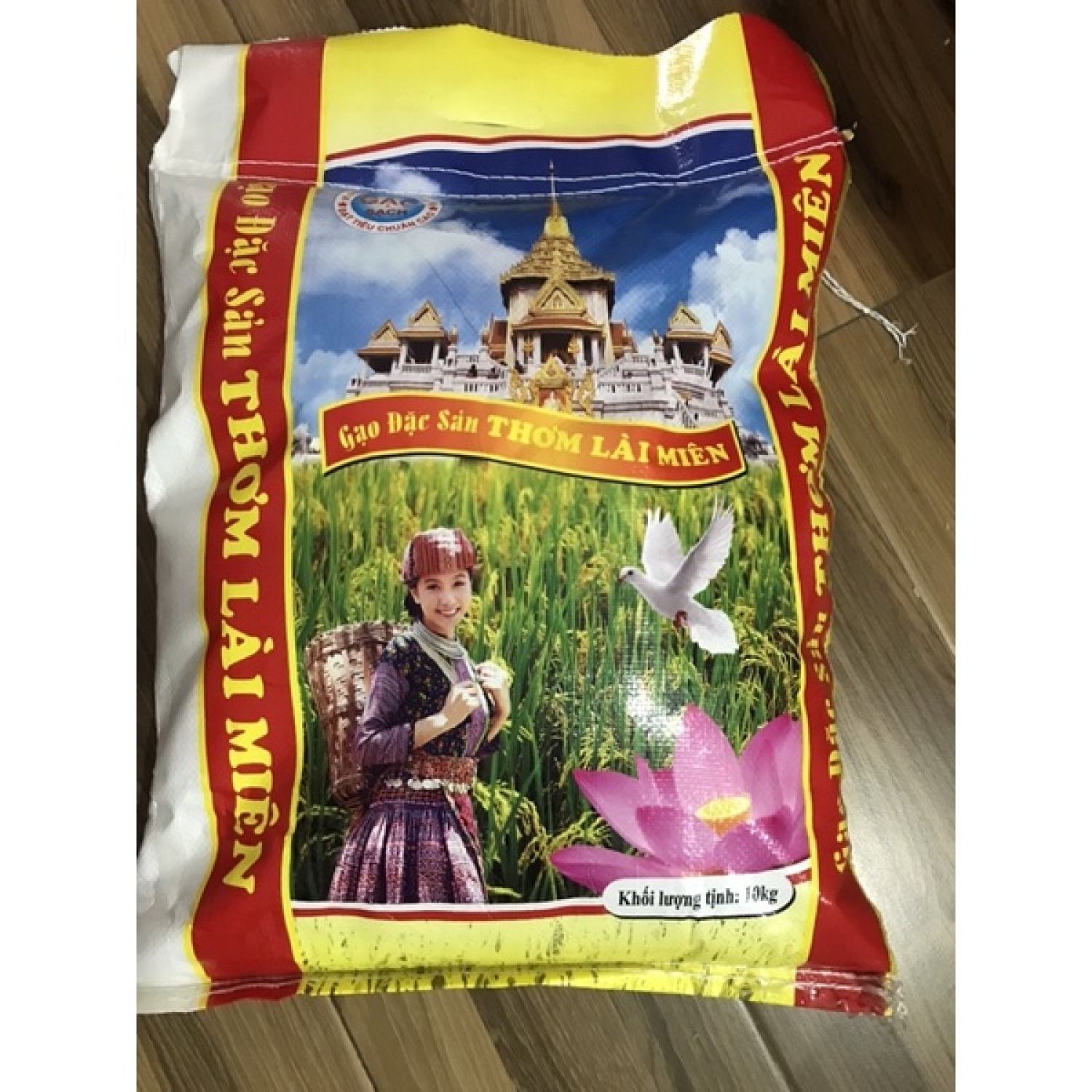 Gạo Thơm Lài cao cấp (10kg) dẻo vừa mềm cơm