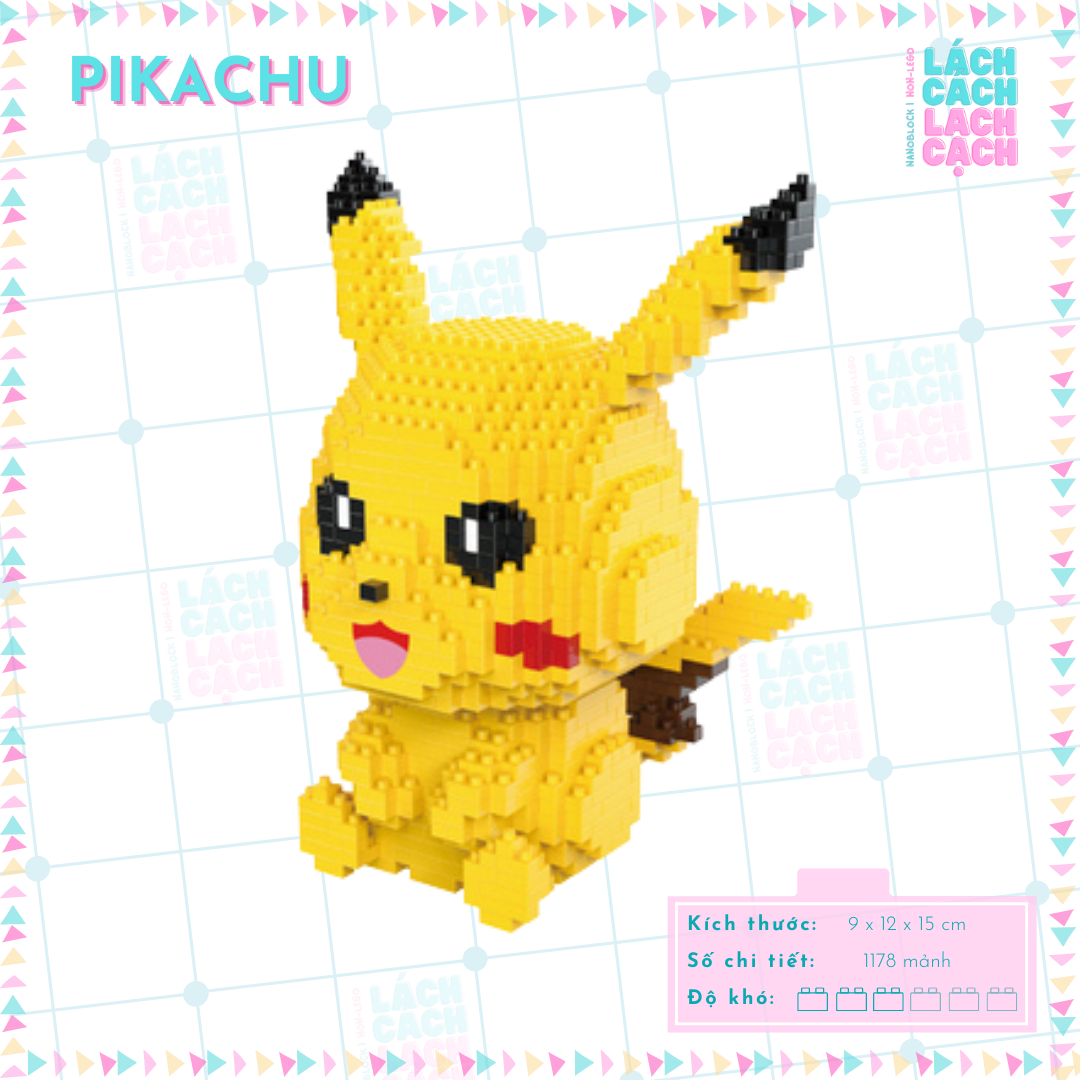 [SIÊU HOT] Bộ đồ chơi xếp hình lắp ráp lego Pokemon