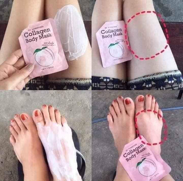 Ủ Trắng Da Trái Đào COLLAGEN BODY MASK Thái Lan