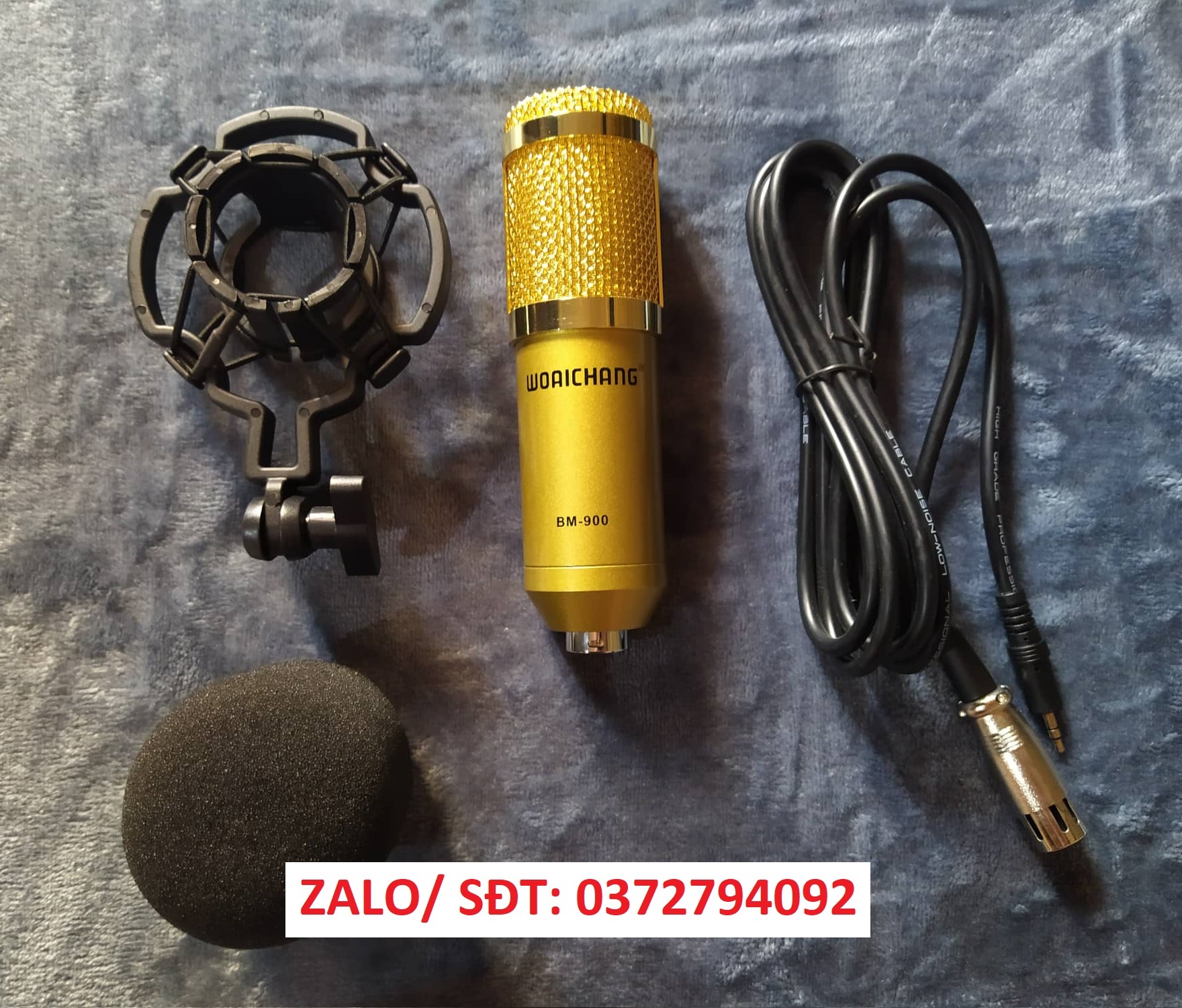 Míc livestream bm900 woaichang bh 6 tháng đổi mới
