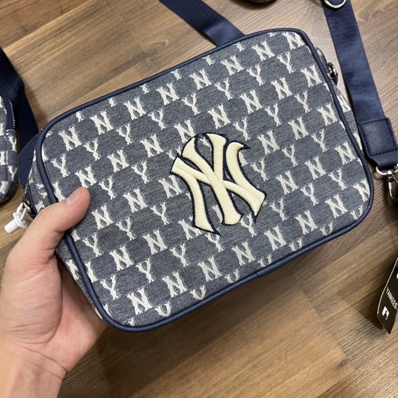 Túi Đeo Chéo MLB Xanh Than Hàng Rẻ