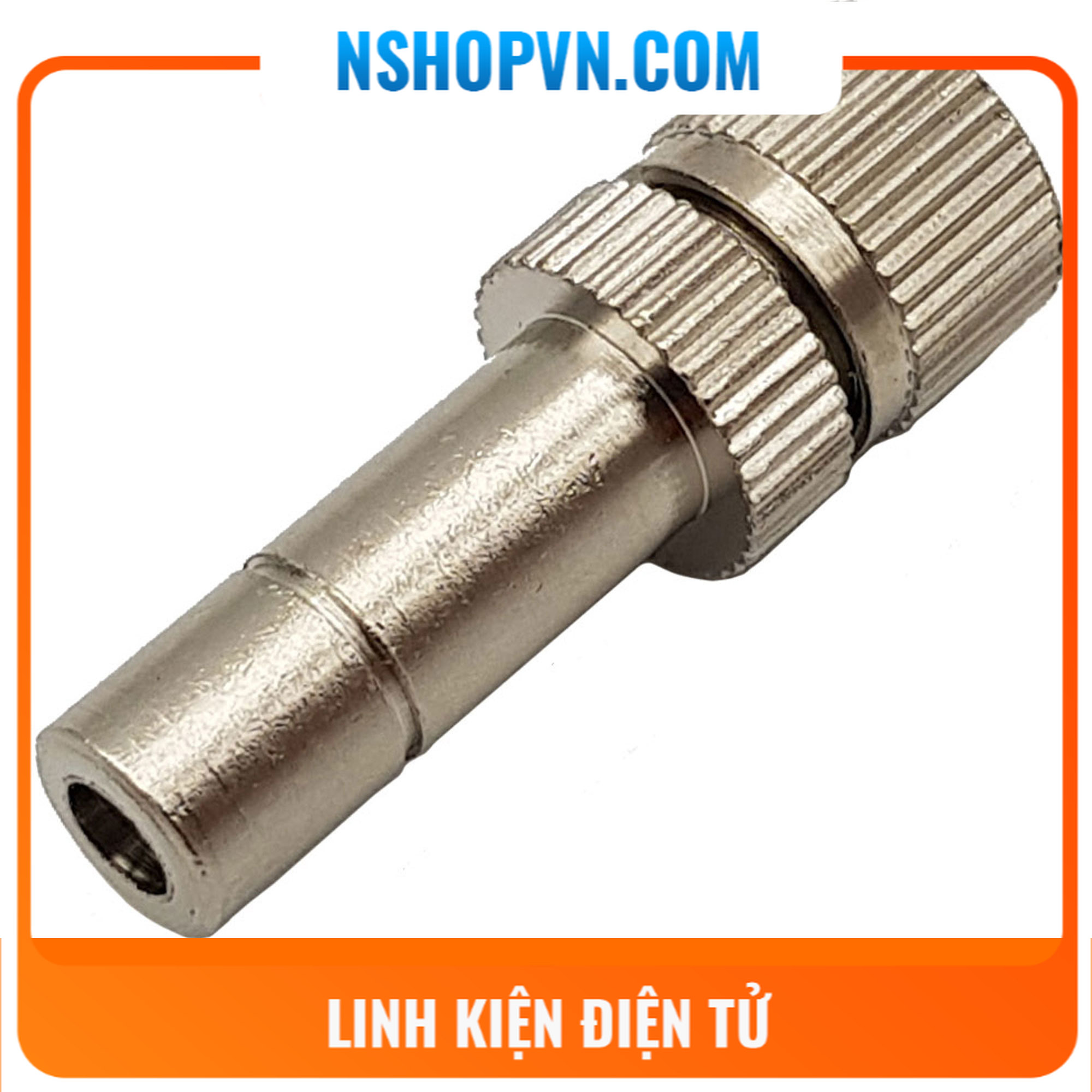 Đầu béc phun sương ống 6mm lỗ 0.3mm - 0.4mm - 0.5mm - 0.6mm