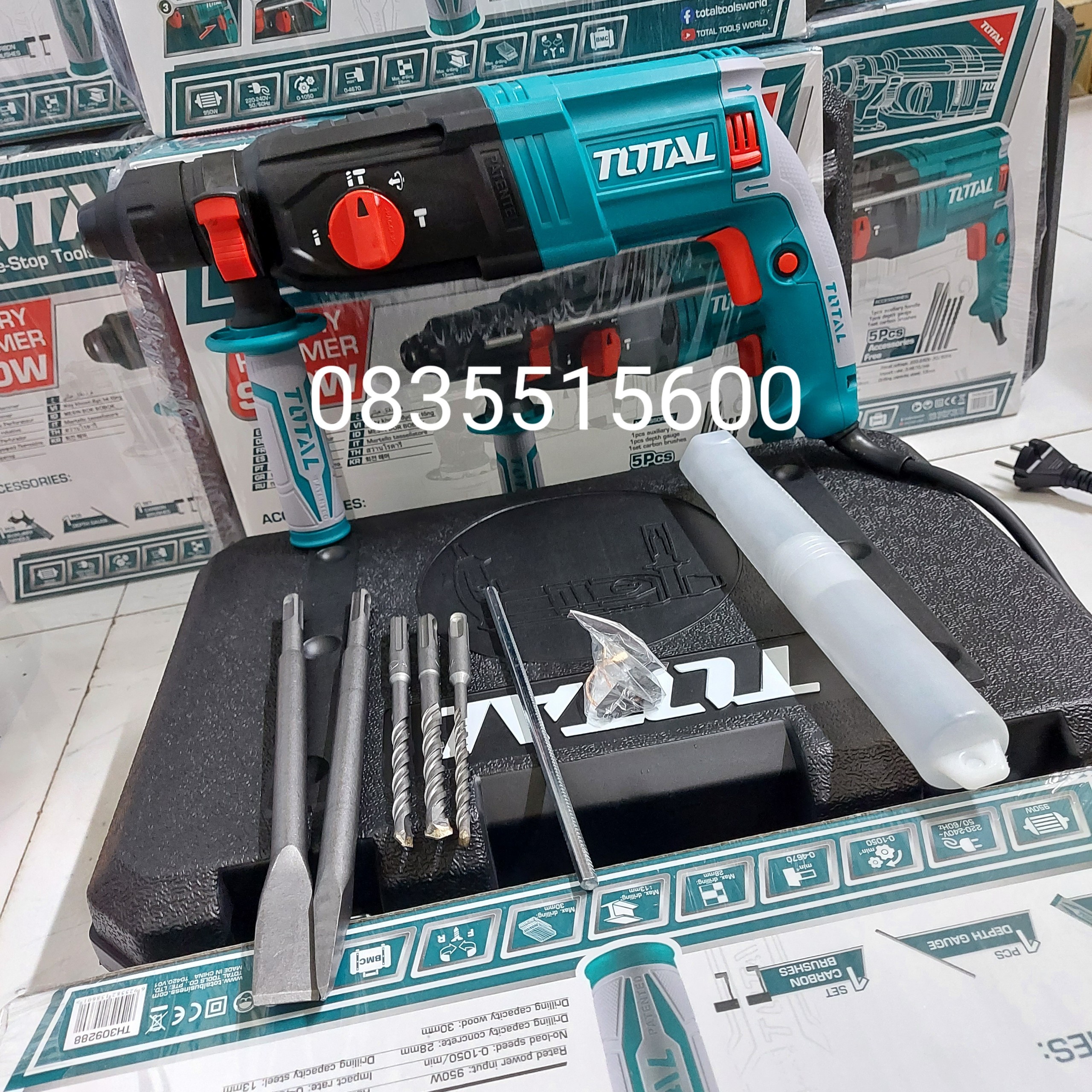 [HCM]MÁY KHOAN BÊ TÔNG 950W TOTAL TH309288