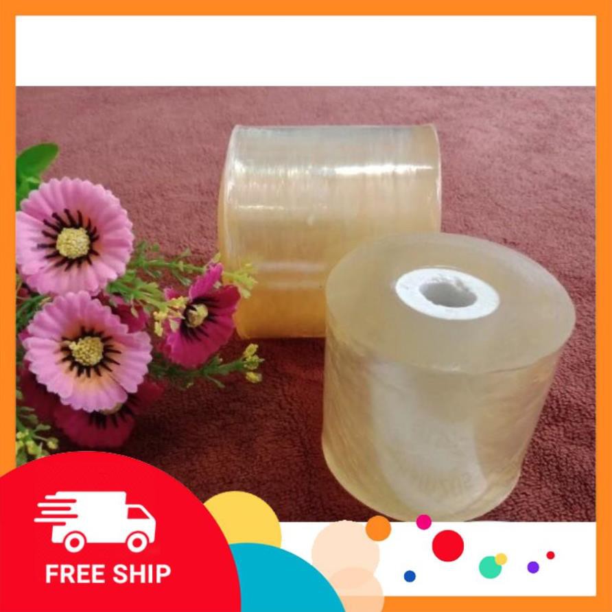 Cuộn nilong ủ tê- màng nilong fe dùng trong ủ tê lông mày môi-5cm