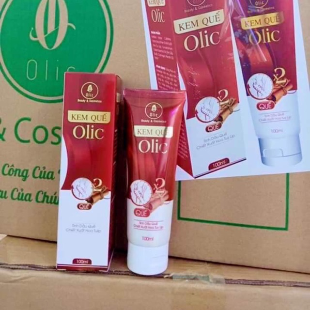 Kem tan mỡ quế olic