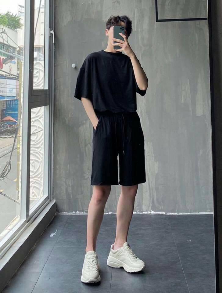 Quần Short Kaki Trơn  | Tặng giấy thơm - Short Basic Kaki Lưng Thun [ Form UNISEX ]