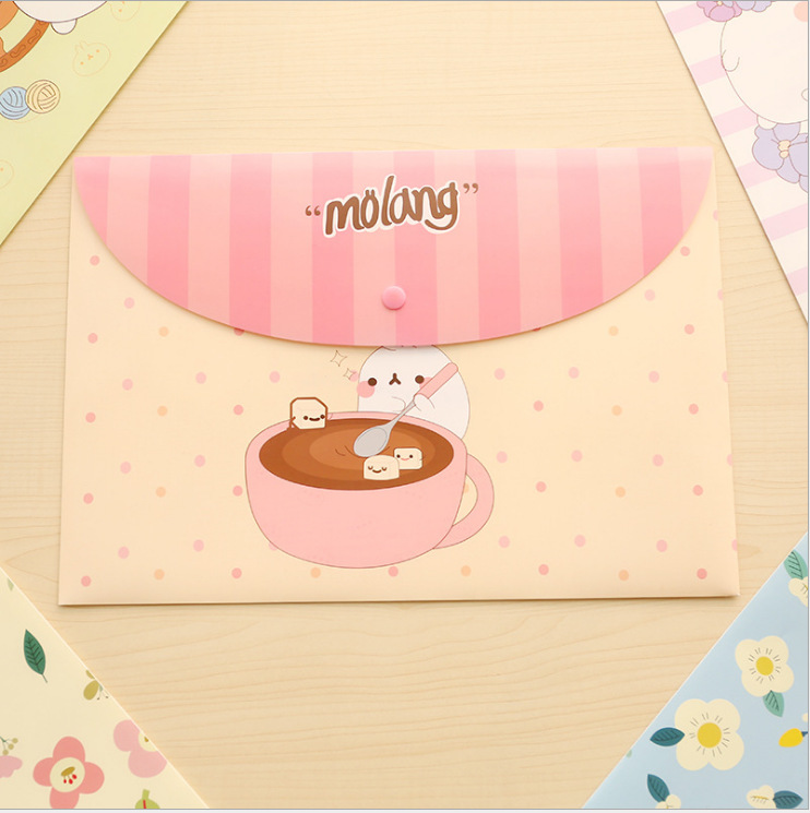 Túi đựng tài liệu A4 Molang
