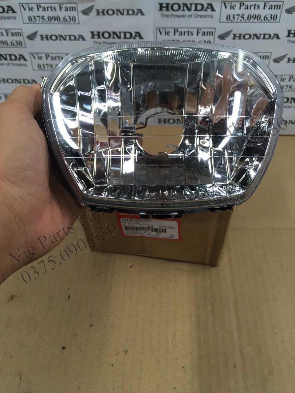 Đèn pha Dream 110, hàng din honda mới 100%