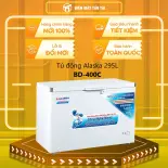 BD 400C - Tủ đông Alaska 295 lít BD-400C - BD 400C - Tủ có khóa an toàn Tủ được trang bị 4 bánh xe