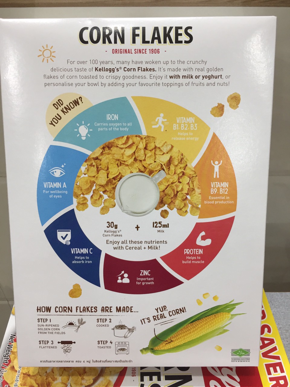 [HCM]ngũ cốc dinh dưỡng Kelloggs CornFlakes 500g