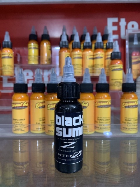 Mực Xăm Black sumi đen đẹp 30ml