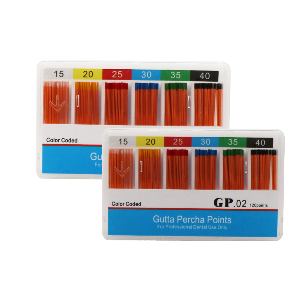 1box Absorbent 60 /120Points Gutta Percha point Zinc Oxide Gapadent