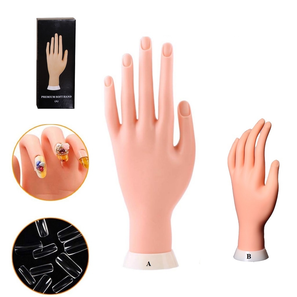 Bàn Tay Giả Học Nail