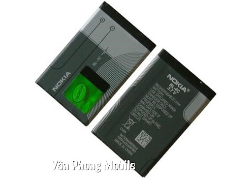 Pin tốt- pin 4c cho đt nokia 1202 + nokia 6300