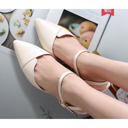 Giày Sandal Mũi Nhọn Cực Xinh Mã A12