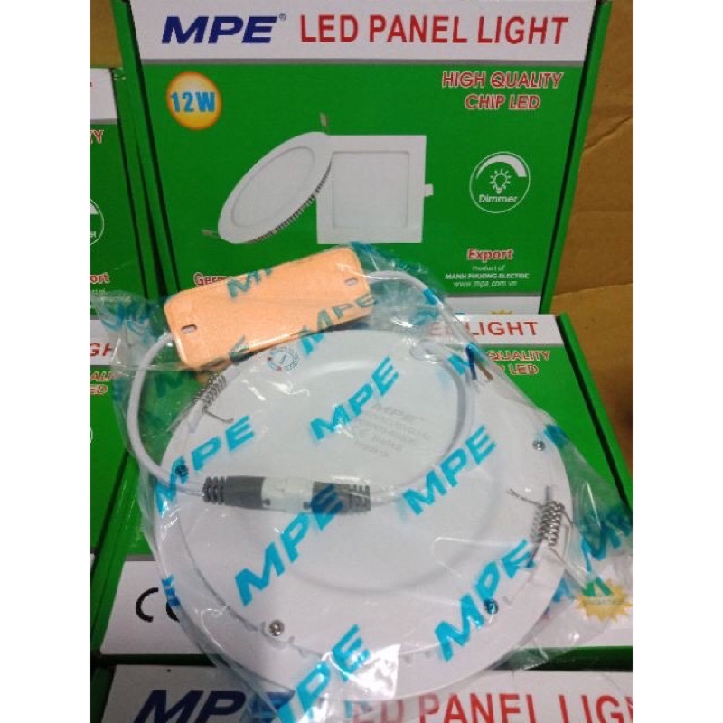 Đèn led âm trần MPE 6w, 9w, 12w