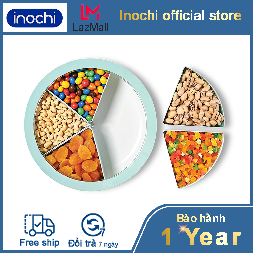 Hộp mứt tết Haru inochi cao cấp , khay để bánh kẹo mứt tết