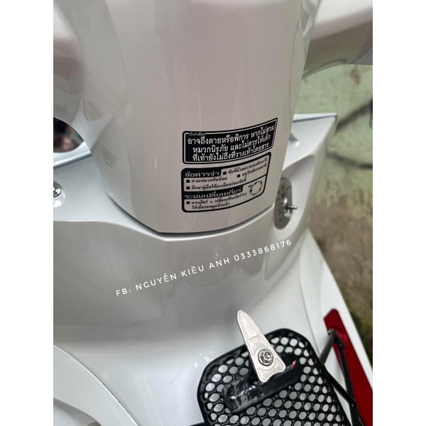Full bộ tem thông số zin wave125i thái