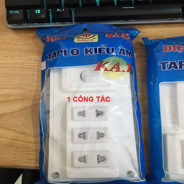 Ổ ĐIỆN CÓ CÔNG TẮC - TAPLO KIỂU ÂM - DIY